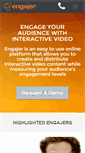 Mobile Screenshot of engajer.com
